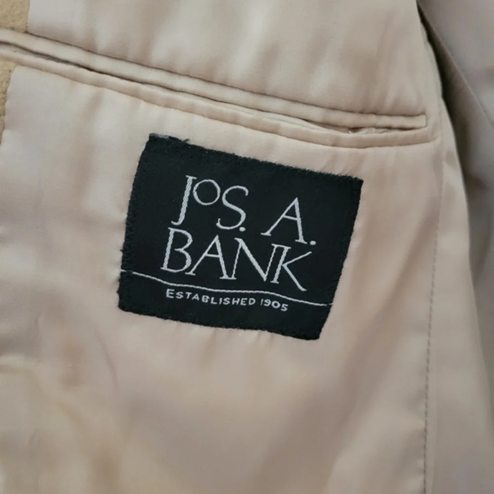 Jos. A Bank 100% Camel Hair Sports Coat Size‎ 40S Tan Office Church **Read**